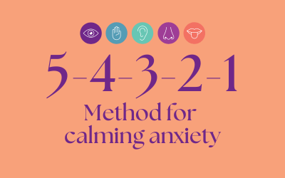 Method for calming anxiety 